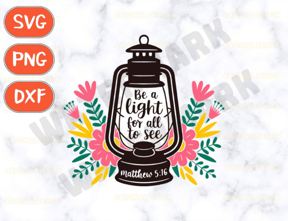 Be a Light for All to See Svg T-Shirt Designs