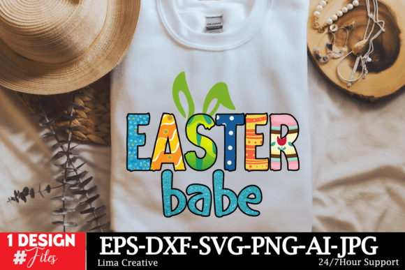 Easter Babe Easter Sublimation Designs