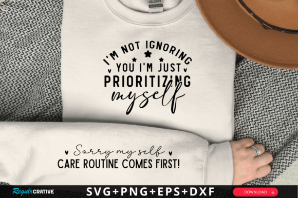 I'm Not Ignoring You, I'm Just SVG T-Shirt Designs