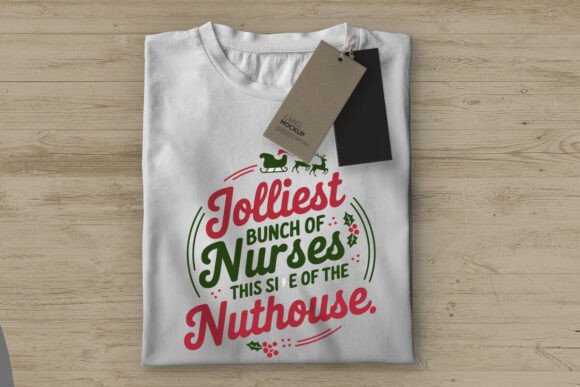 Nurse Christmas Jolliest Bunch of Nurses